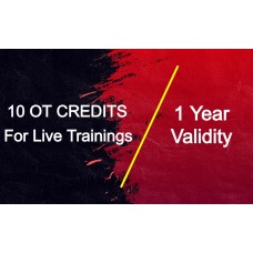 10 OT Credits For 10 Live Technical Trainings (1 Year Validity)