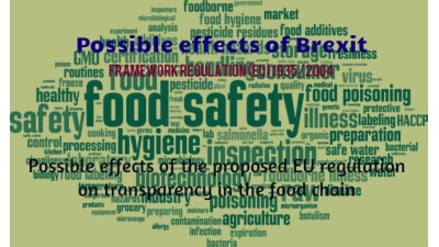 EU Food Contact Legislation – Where Are We and Where are We Going?