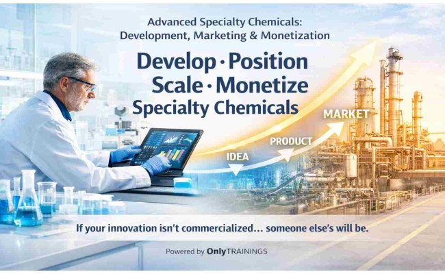 Advanced Specialty Chemicals: Proven Strategies for Development, Pricing and Monetization