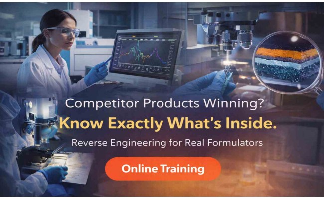 Chemical Reverse Engineering Training: Formulation, Failure Analysis and Competitive Intelligence
