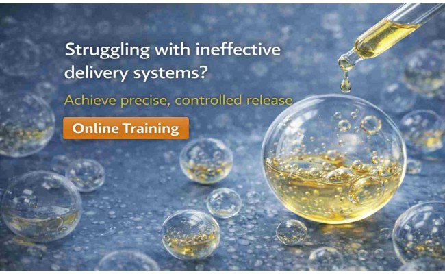 Encapsulation and Controlled Release in Cosmetics: Stability and Performance Training