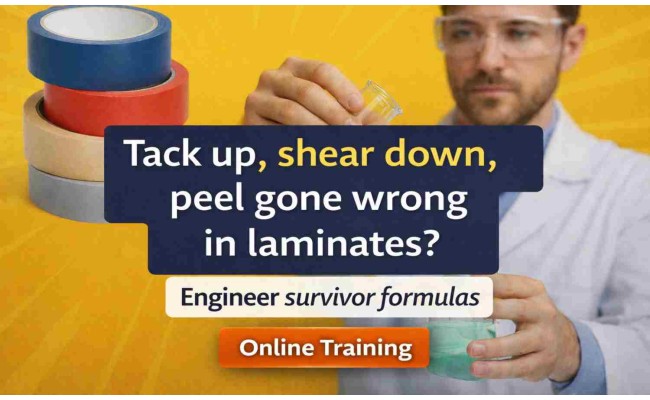 High Performance Adhesives: Formulation Strategies for Filament Tapes & Laminates