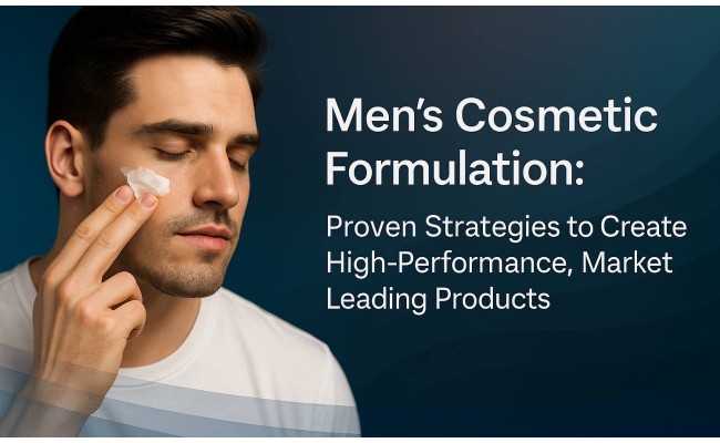Men’s Cosmetic Formulation: Advanced Strategies for High-Performance, Market-Leading Products