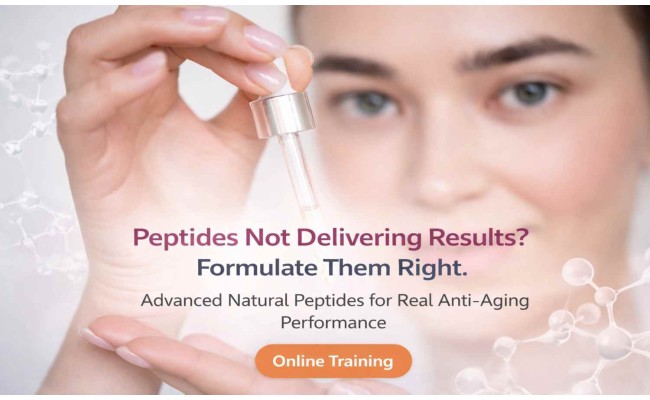 Peptides in Cosmetic Formulation: Advanced Performance, Stability, Delivery & Failure Prevention - OD