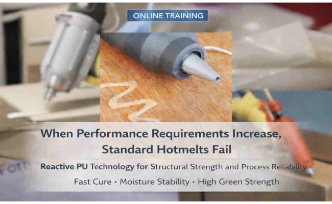 Reactive Hotmelt PU Adhesives: Formulation, Curing And Performance Optimization Training