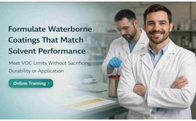 Waterborne Coatings Training: Solve Real-World Formulation And Performance Challenges