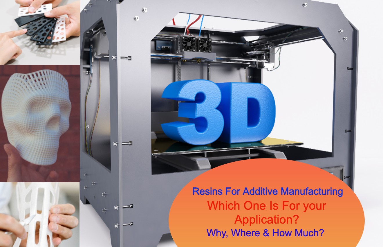 Additive Manufacturing (3D Printing) Resin Types, Selections And Application Approach